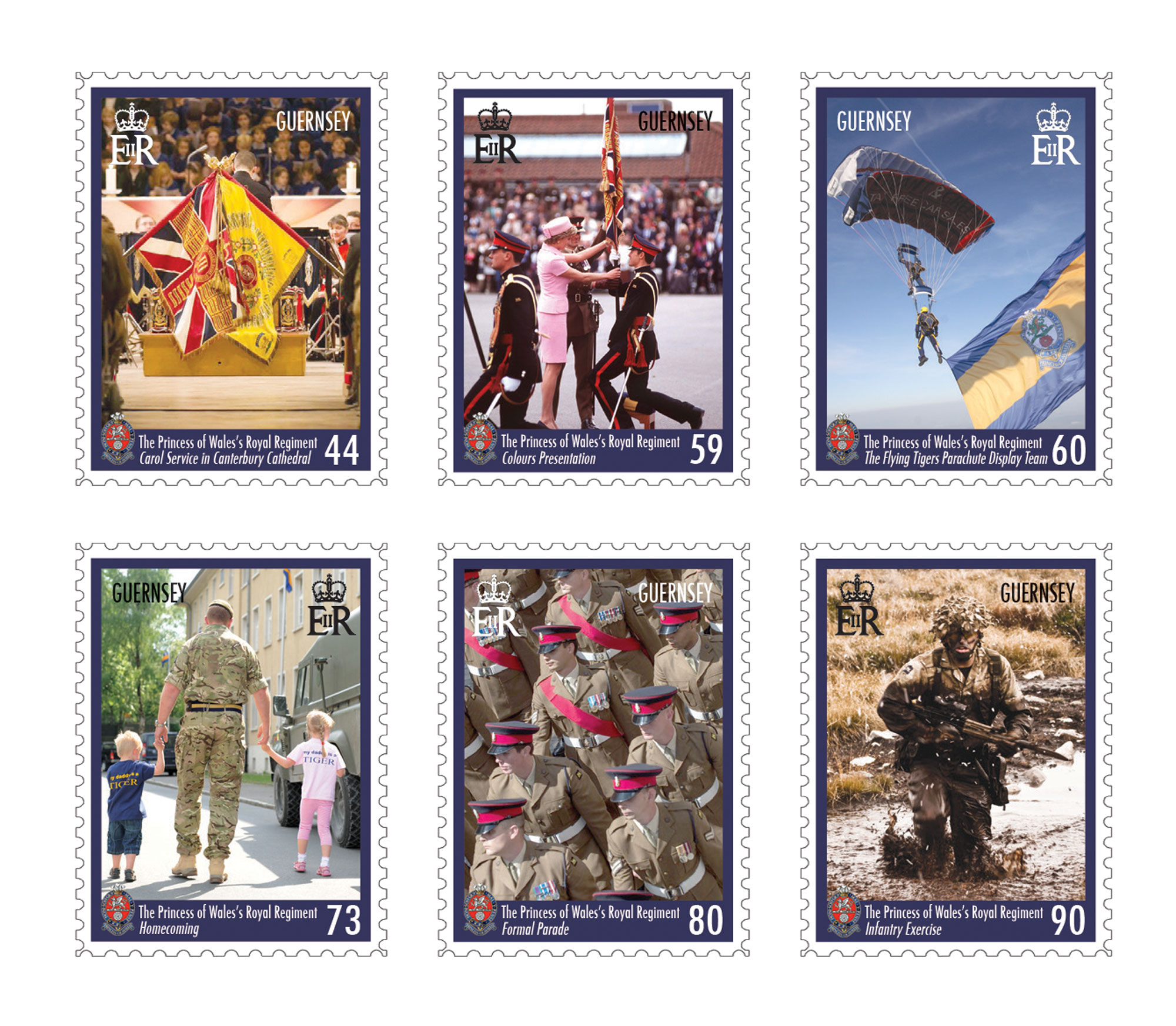 Set of 6 Stamps